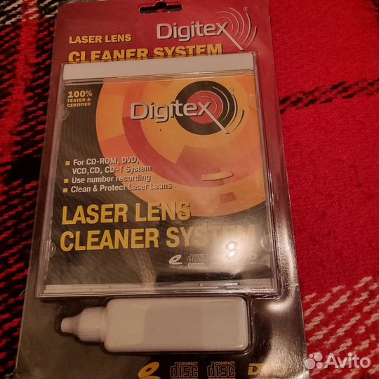 Чистящий диск digitex, CD Oru Type Cleaner