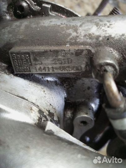 Турбина Nissan Navara YD25ddti