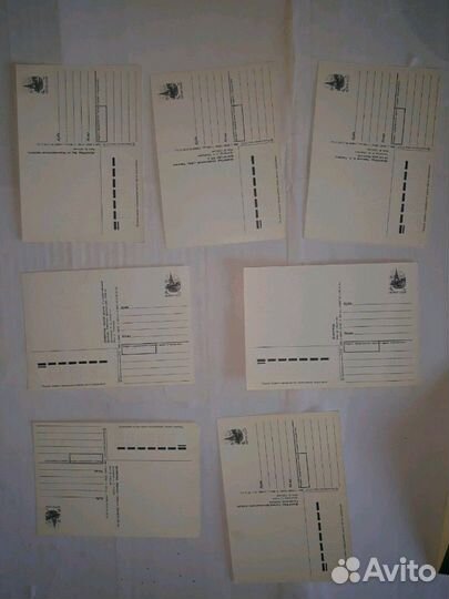 Почтовые карточки СССР. Ленинград 1990