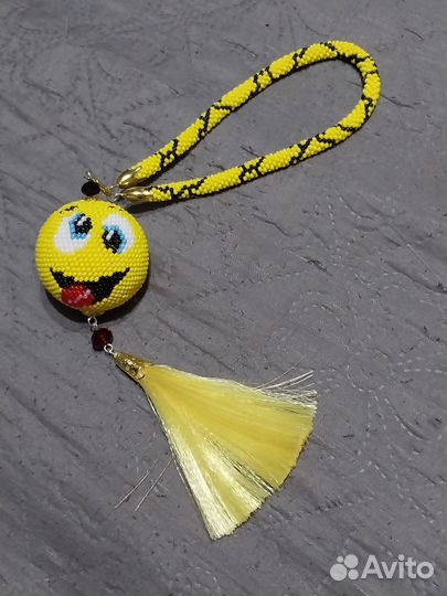 Смайлики подвески в машину на зеркало