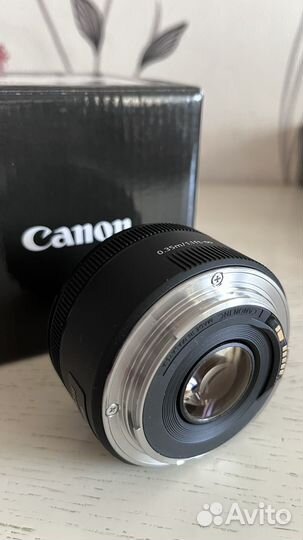 Объектив canon 50mm 1 8 stm