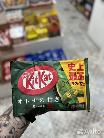 KitKat chanky и Киткат Япония, батончики Nestle