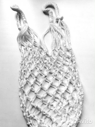 Сумка хозяйственная авоська плетеная сетка Svekla