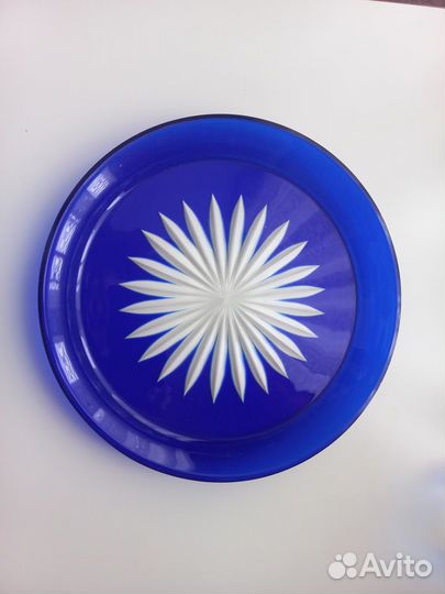 Цветное стекло, блюдо, вазы, cccр, лзхс