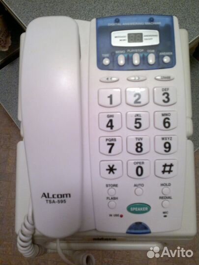 Телефон Alcom TSA-595 и подставка Aidata TA 001
