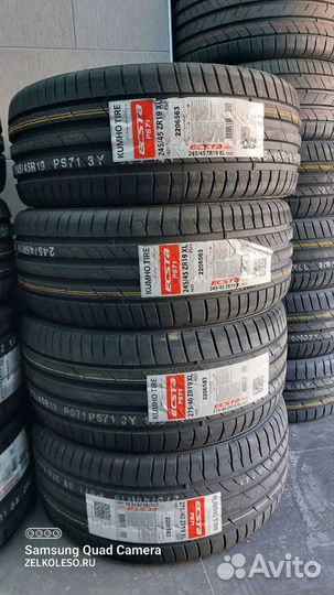 Kumho Ecsta PS91 275/40 R19 и 245/45 R19 105Y