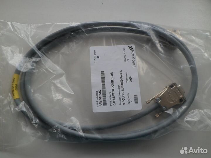 Кабель Ericssоn Mini-Link RPM 517 54/2 9-polig