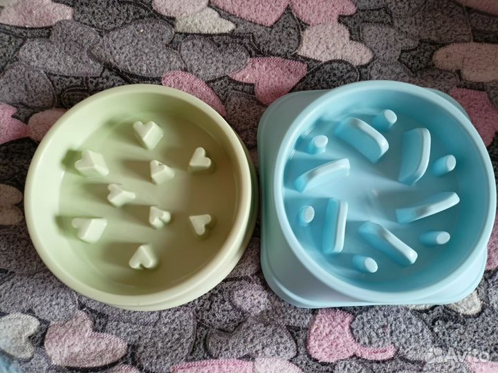 Миска для медленного поедания корма новая