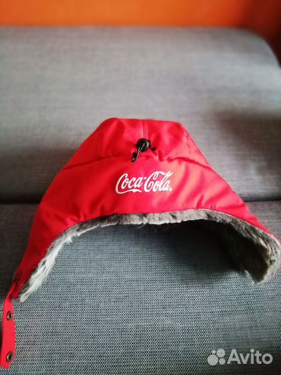 Шапка ушанка Coca Cola Limited Edition Оригинал
