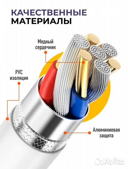 Кабель Lightning - USB