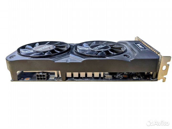 Видеокарта nvidia GeForce GTX 1050 Ti 4GB Palit Du