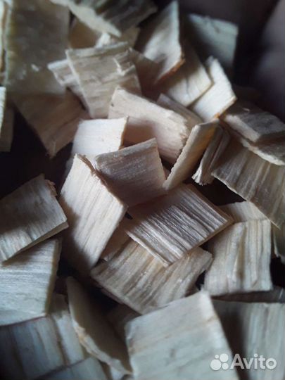 Щепа для копчения товарного вида