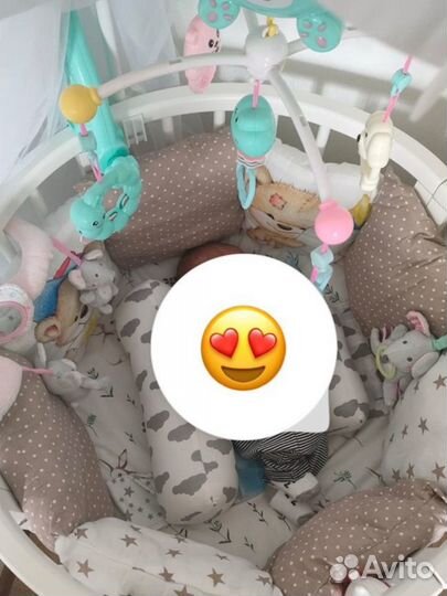 Бортики в кроватку