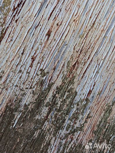 Картина 50 х 50 холст подрамник акрил поталь лак