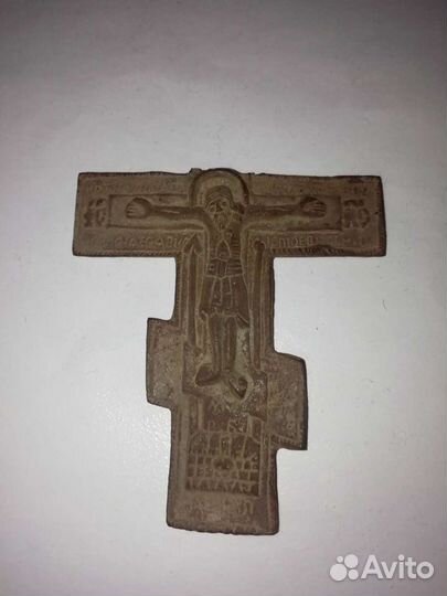 Крест киотный старинный
