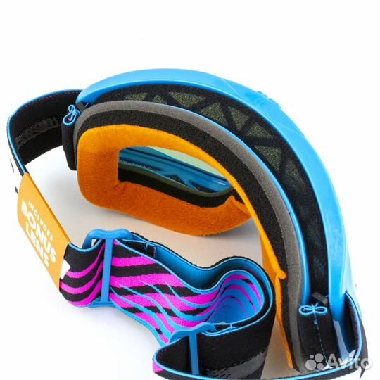 Очки Кроссовые MX Spy Optic Woot Race slice blue-s