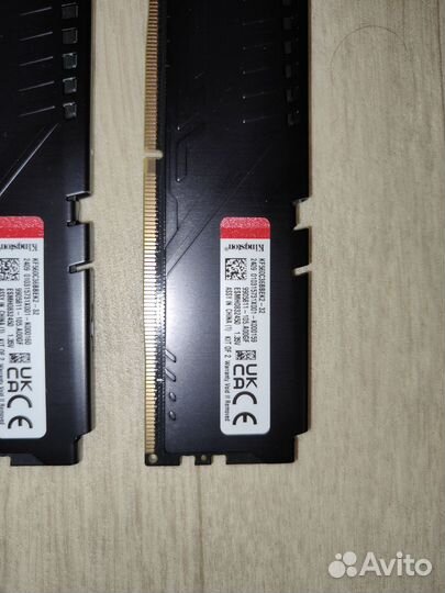 Kingston Fury DDR 5 32 Гб 6000 Mhz