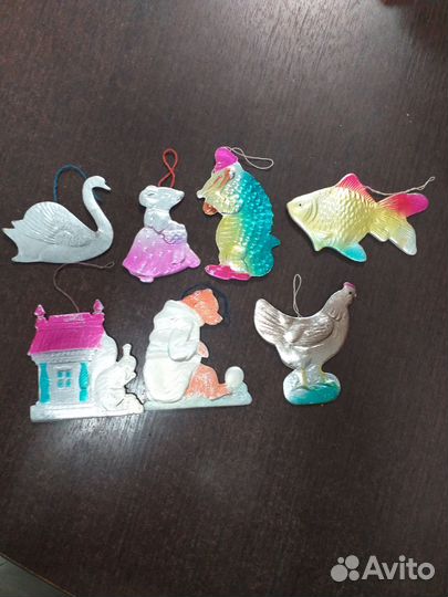 Ёлочные игрушки СССР