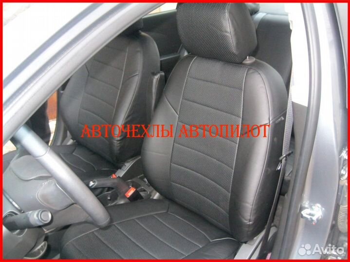 Чехлы Автопилот Chevrolet Aveo T250 из экокожи