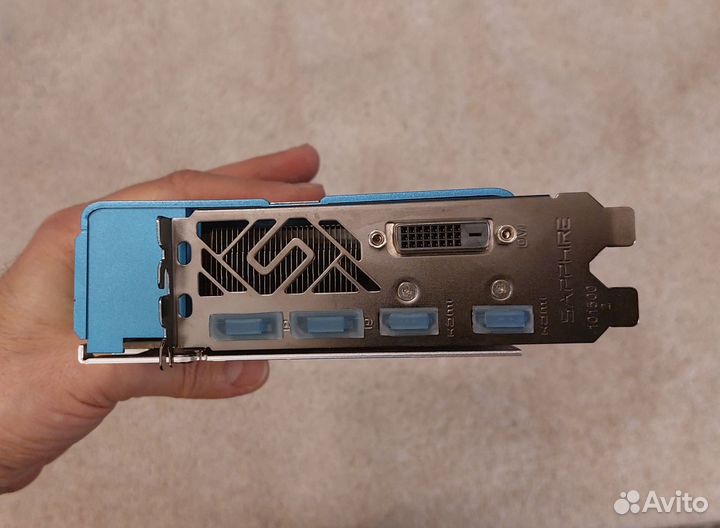 Видеокарта rx580 8gb sapphire nitro+