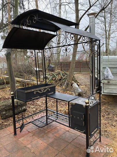 Мангал кованый для дачи