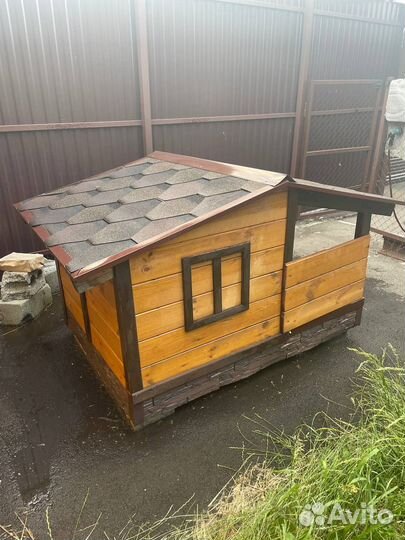 Будка для собаки утепленная