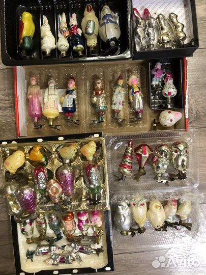 Елочные игрушки СССР 50-80-х годов