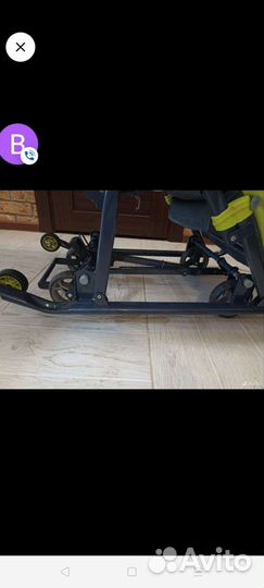 Коляска санки