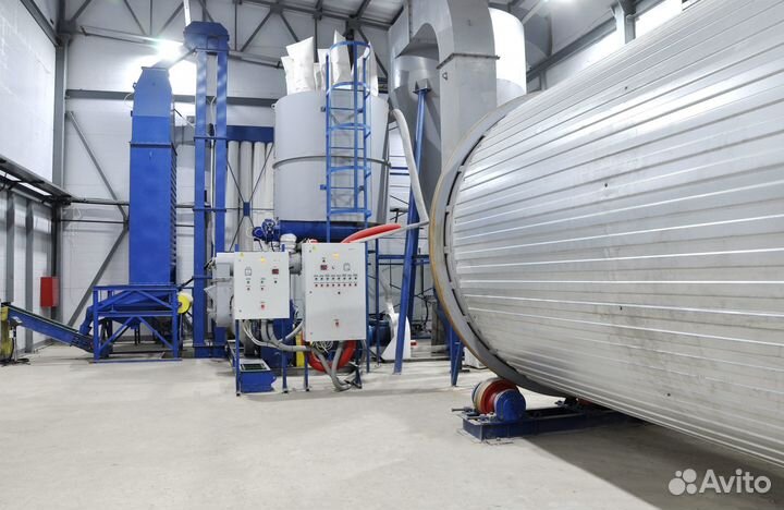 Линия гранулирования жома 2000 кг/час