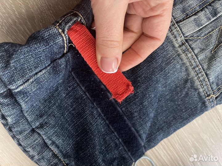 Джинсовый комбинезон