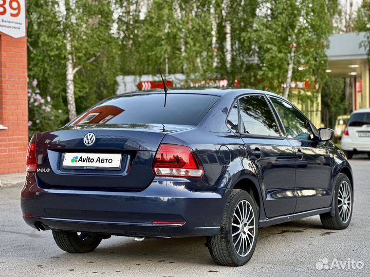 Volkswagen Polo 1.6 AT, 2016, 97 000 км