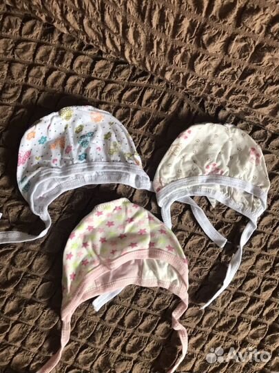 Шапочки пакетом для малыша