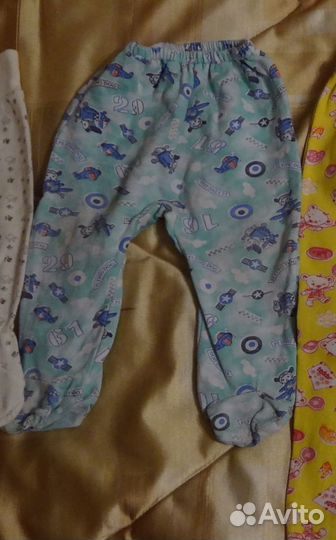 Пакет вещей на мальчика 62-68 размер 3-6 мес