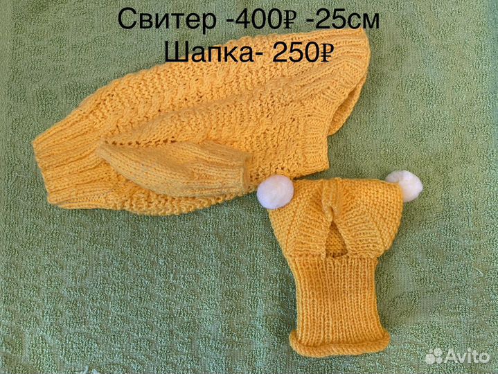 Одежда для собак мелких пород