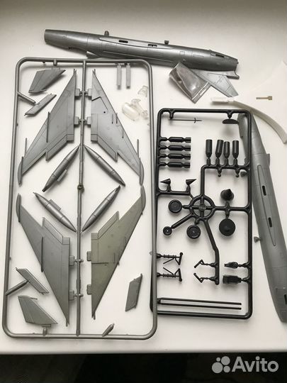 Модель самолета Су-7