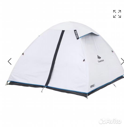 Quechua палатка для кемпинга 3-местная arpenaz F&B