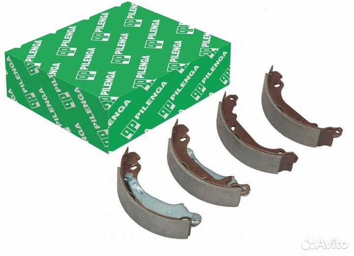 Колодки задние тормозные Рено Логан 05-06гв Е0/сим