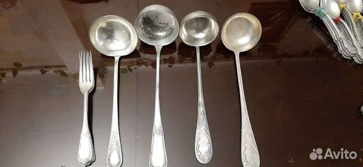 Мельхиоровые столовые наборы