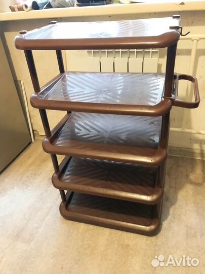 Этажерка для обуви пластиковая