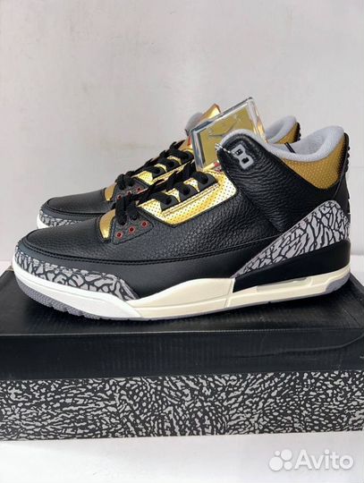 Air Jordan 3 Retro - “Black Gold”