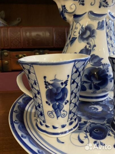 Чайный набор гжель