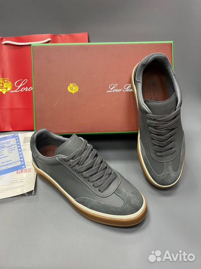 Кроссовки Loro Piana натуральная кожа