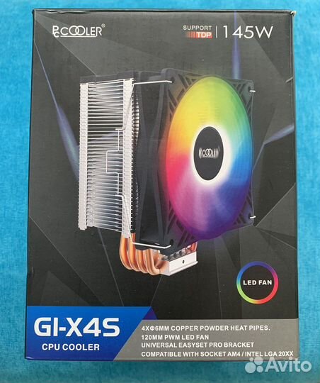 Кулер для процессора PCcooler GI-X4S