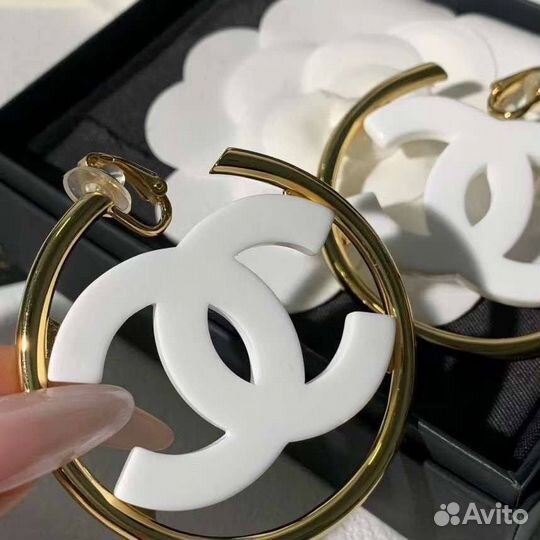 Серьги Chanel