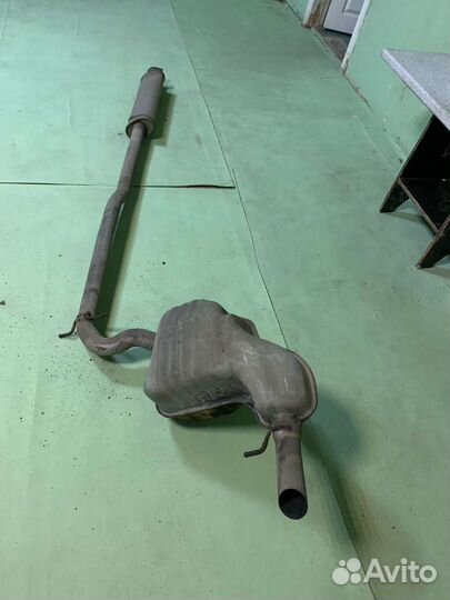 Выхлопная система volvo xc70 2004—07