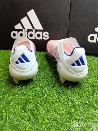 Футбольные бутсы adidas f 50+ без шнурков