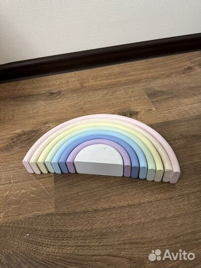 Деревянная пирамидка