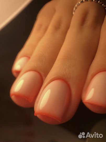 Маникюр, покрытие гель лаком