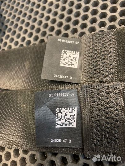 Ремень безопасности задний Bmw 520I F10 N20 2015