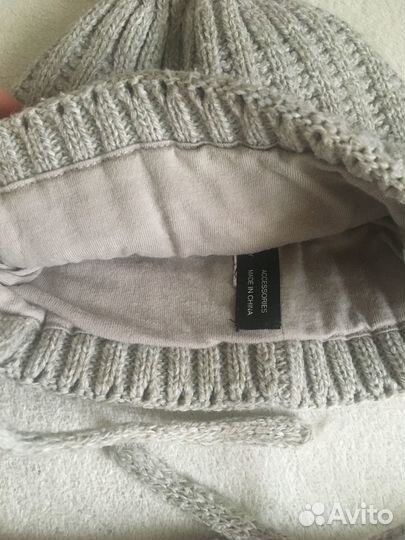 Комплект шапка и снуд